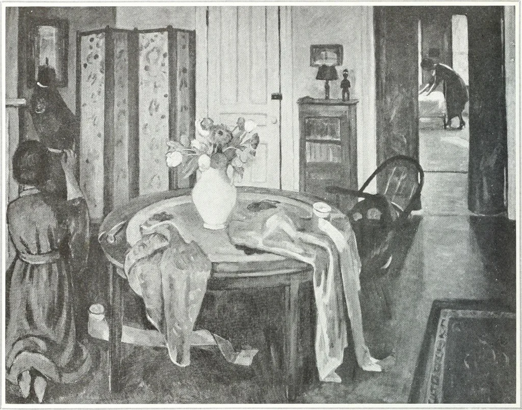 An illustration from International studio, 1897, leaf 185