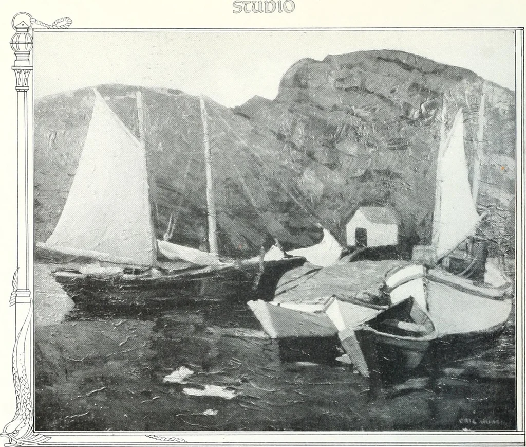 An illustration from International studio, 1897, leaf 21