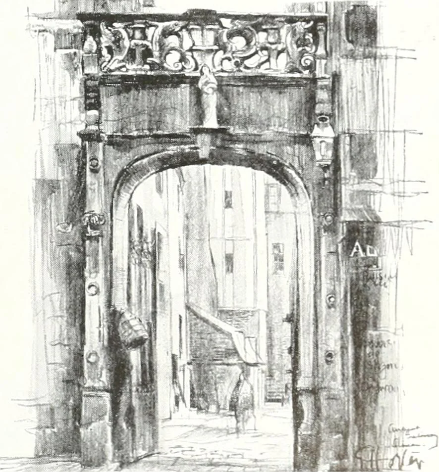 An illustration from International studio, 1897, leaf 214