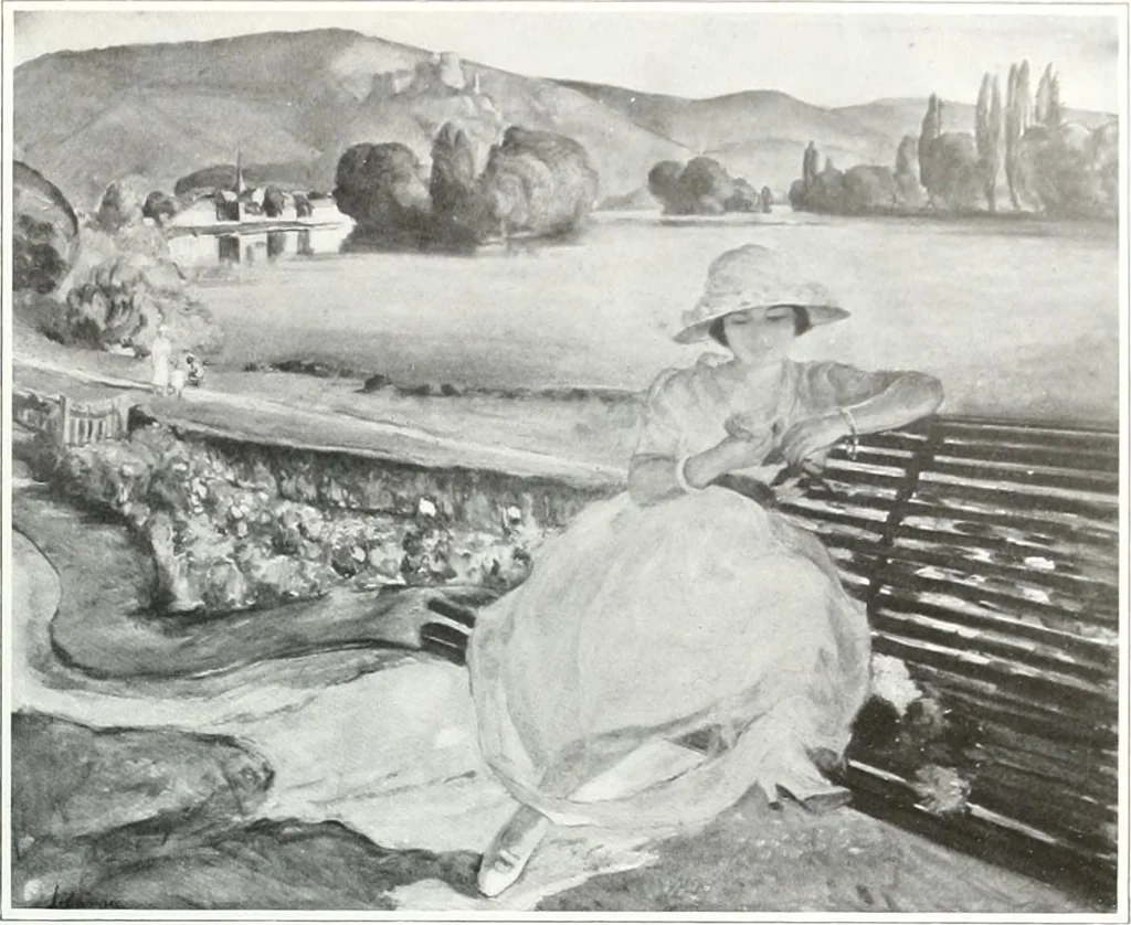 An illustration from International studio, 1897, leaf 264