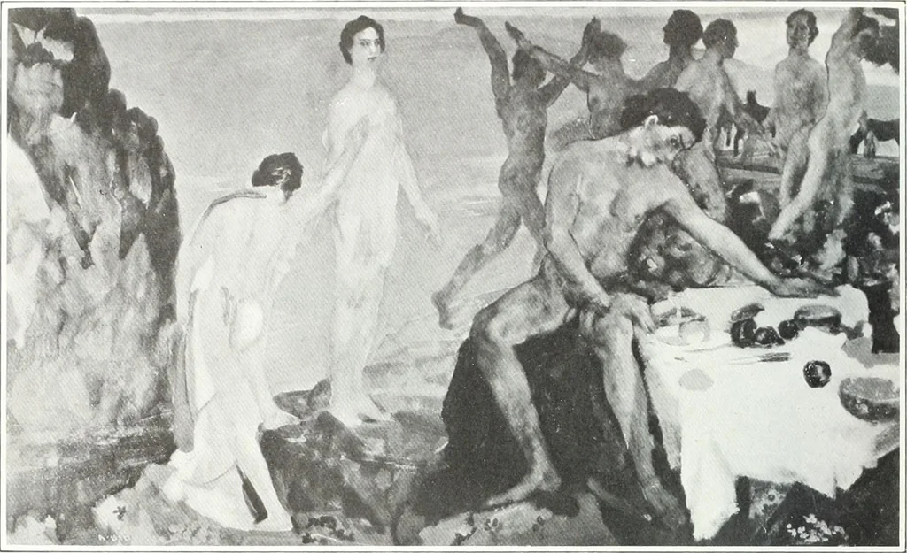 An illustration from International studio, 1897, leaf 271