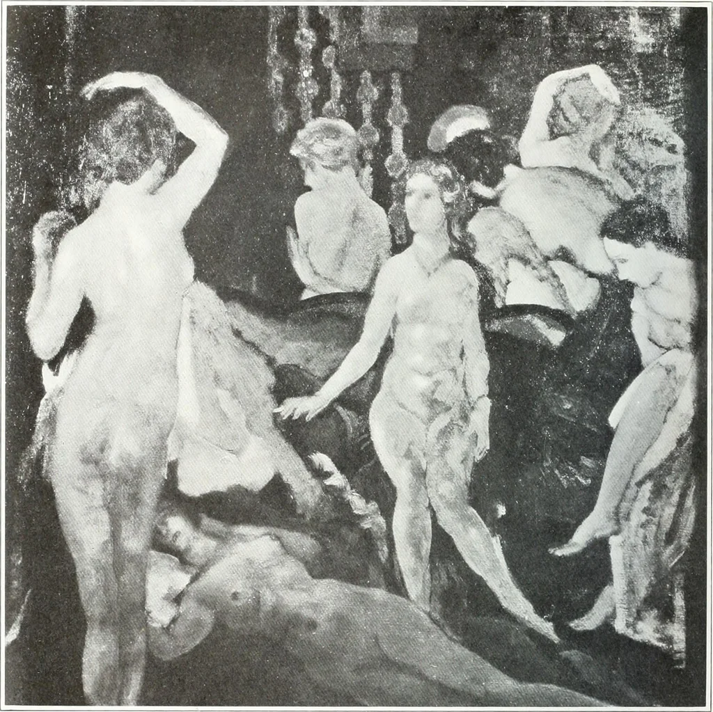 An illustration from International studio, 1897, leaf 273
