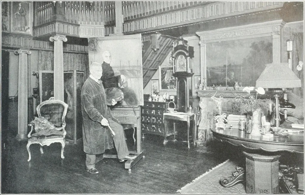 An illustration from International studio, 1897, leaf 320