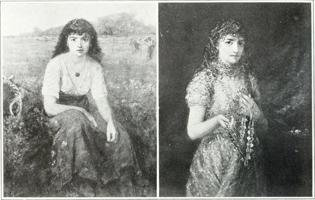 An illustration from International studio, 1897, leaf 345
