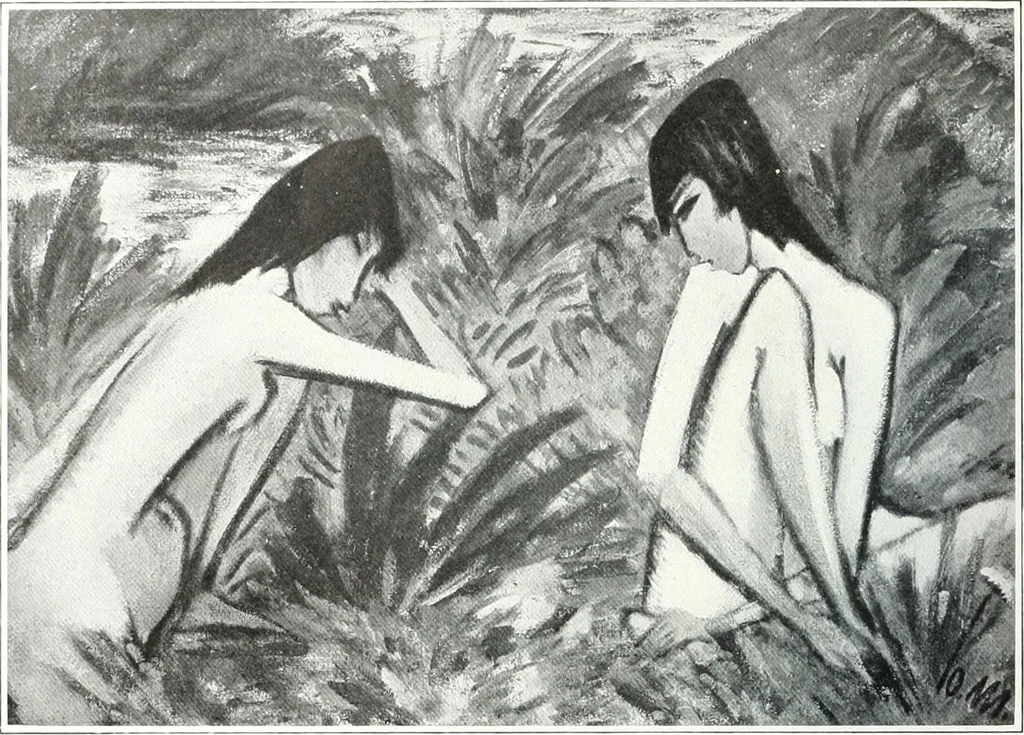 An illustration from International studio, 1897, leaf 391