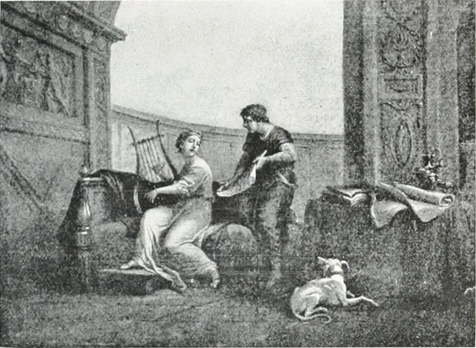 An illustration from International studio, 1897, leaf 478