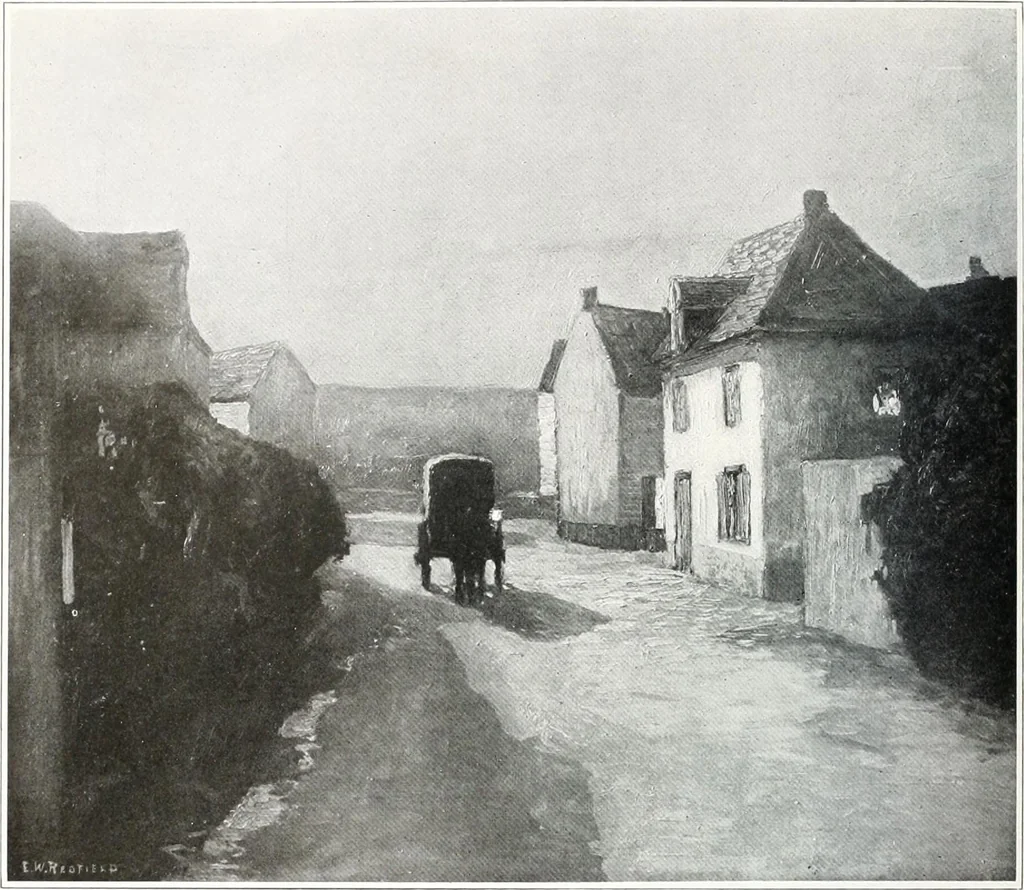 An illustration from International studio, 1897, leaf 493