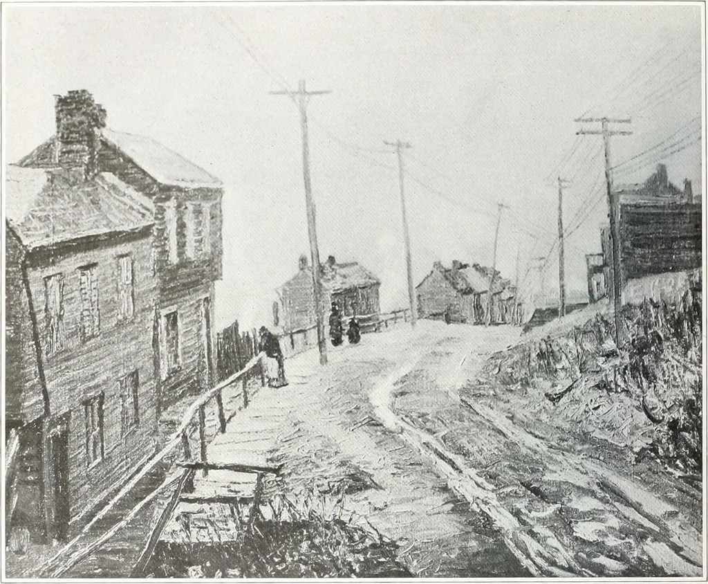 An illustration from International studio, 1897, leaf 497