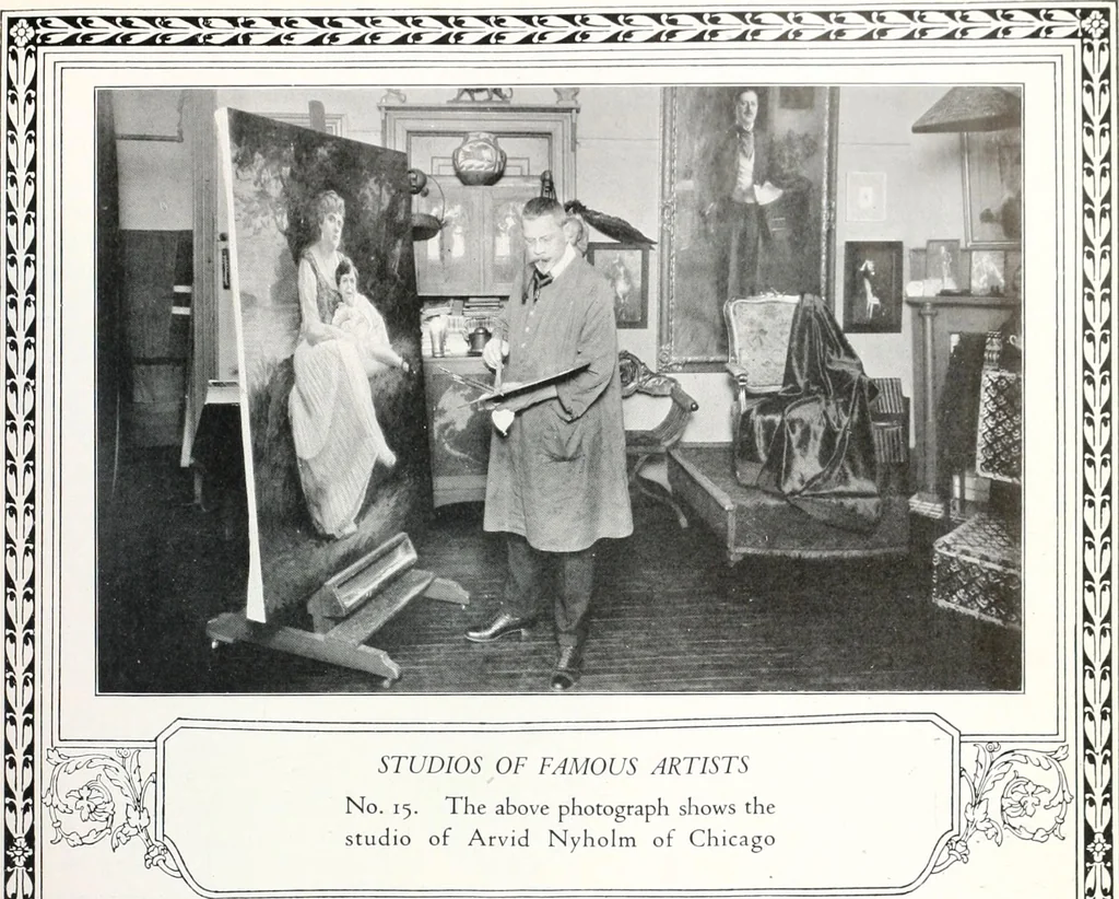An illustration from International studio, 1897, leaf 544