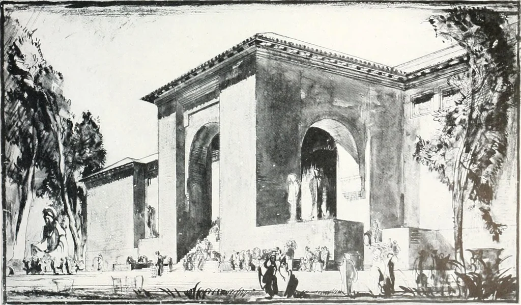 An illustration from International studio, 1897, leaf 560