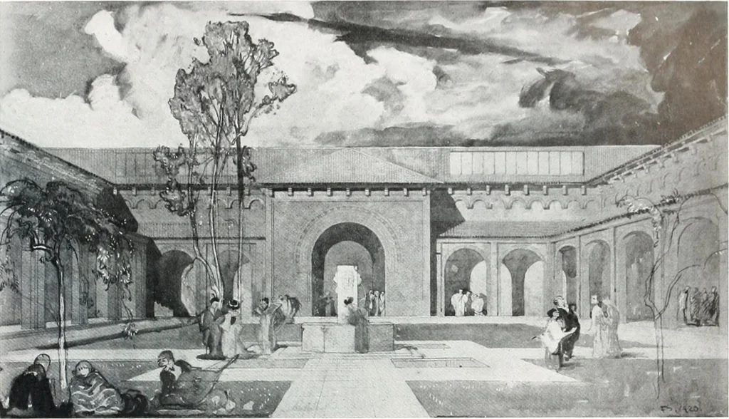An illustration from International studio, 1897, leaf 562