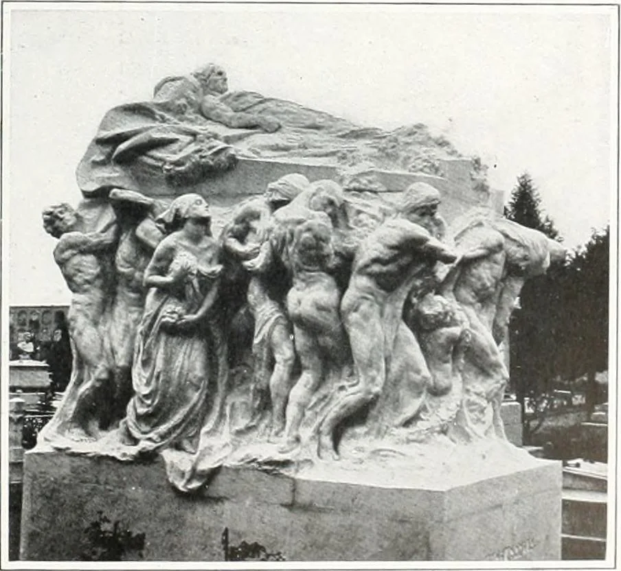 An illustration from International studio, 1897, leaf 564