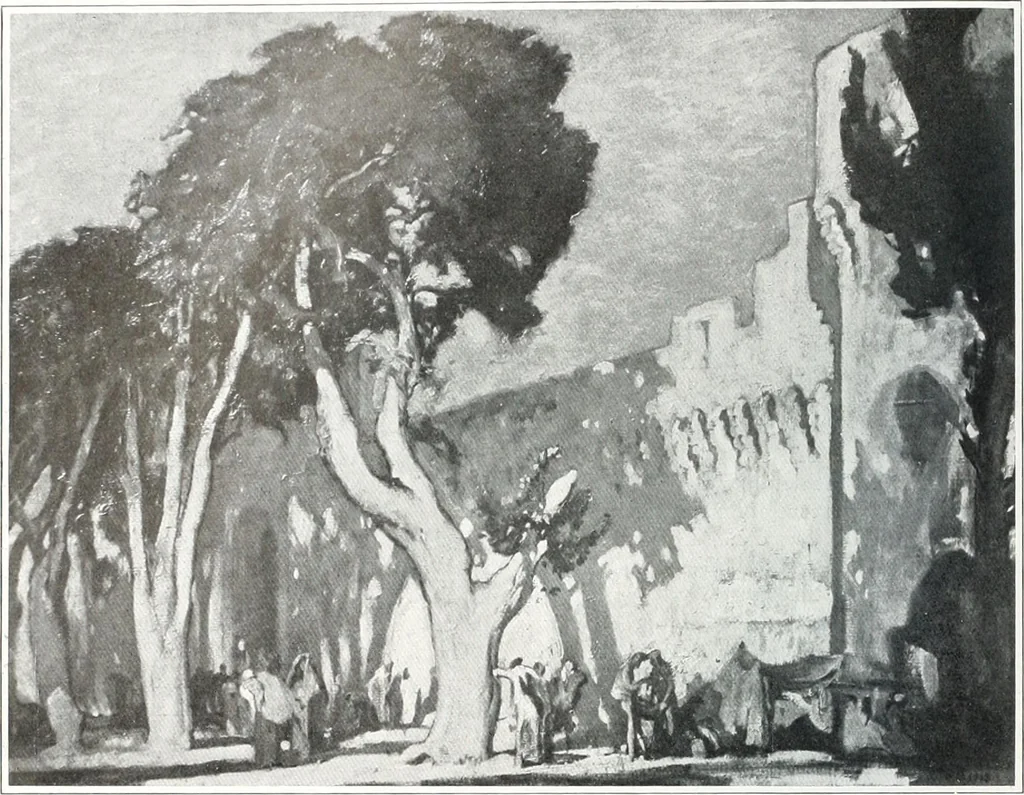 An illustration from International studio, 1897, leaf 565