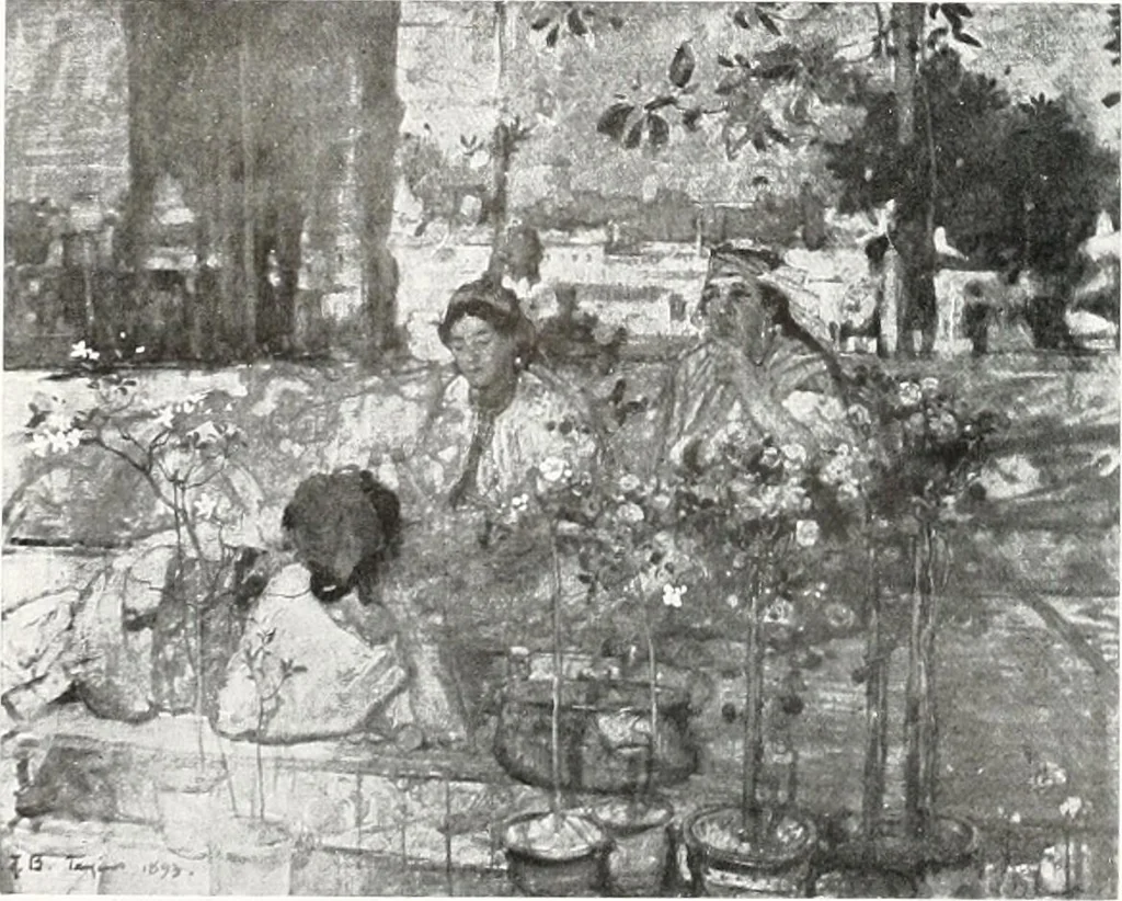 An illustration from International studio, 1897, leaf 565