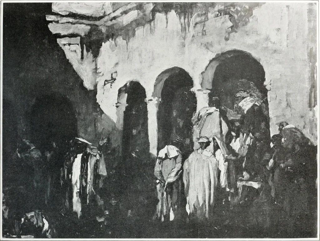 An illustration from International studio, 1897, leaf 566