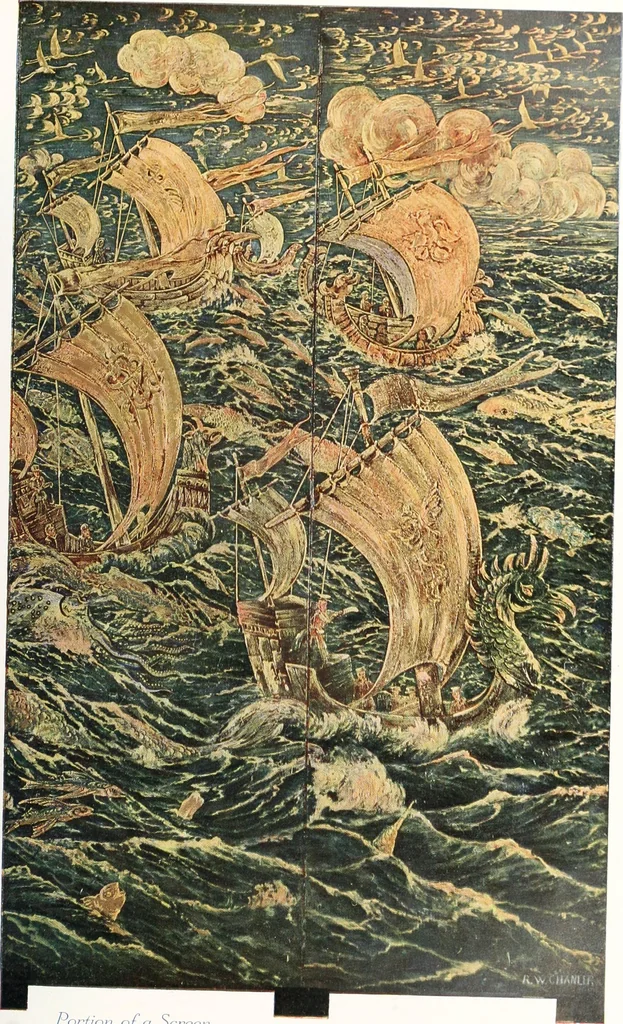 An illustration from International studio, 1897, leaf 578