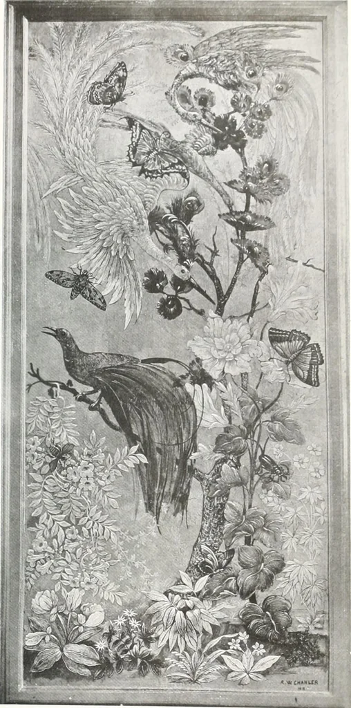 An illustration from International studio, 1897, leaf 588