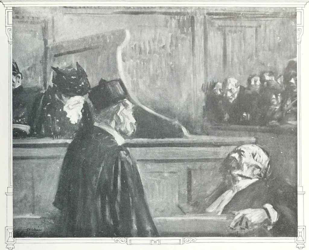 An illustration from International studio, 1897, leaf 60
