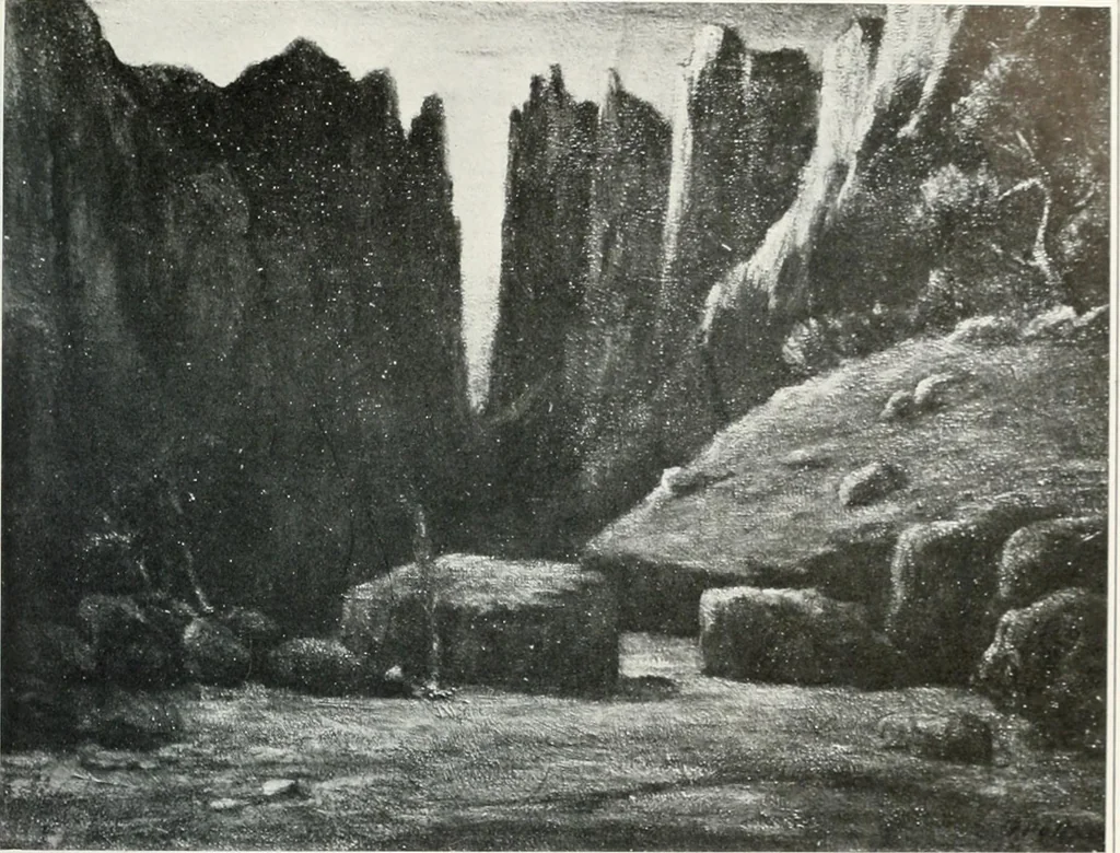 An illustration from International studio, 1897, leaf 604