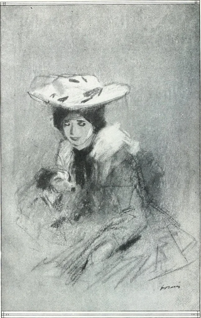 An illustration from International studio, 1897, leaf 61