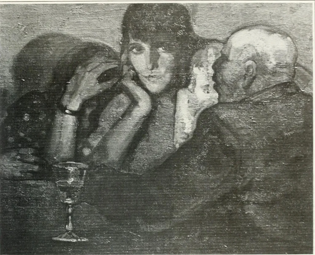 An illustration from International studio, 1897, leaf 614