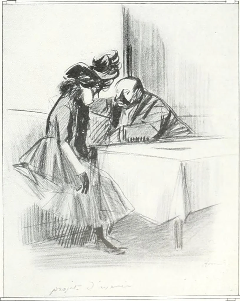 An illustration from International studio, 1897, leaf 62