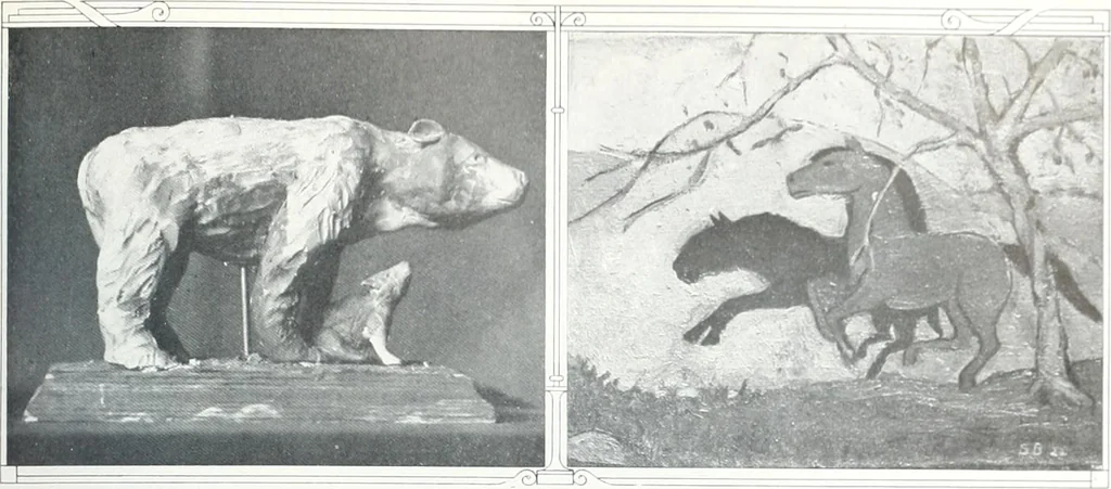 An illustration from International studio, 1897, leaf 90