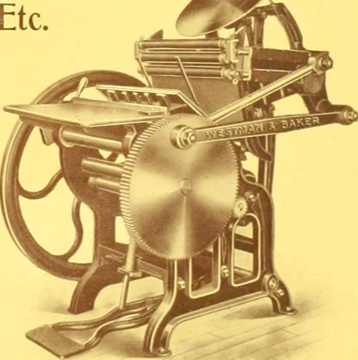 An illustration from International Typographical Union souvenir for 1905 : fifty-first session, I.T.U. held in Toronto, Canada, August 14 to 19 1905, under auspices of Toronto Union, no. 91. --, 1905, leaf 116