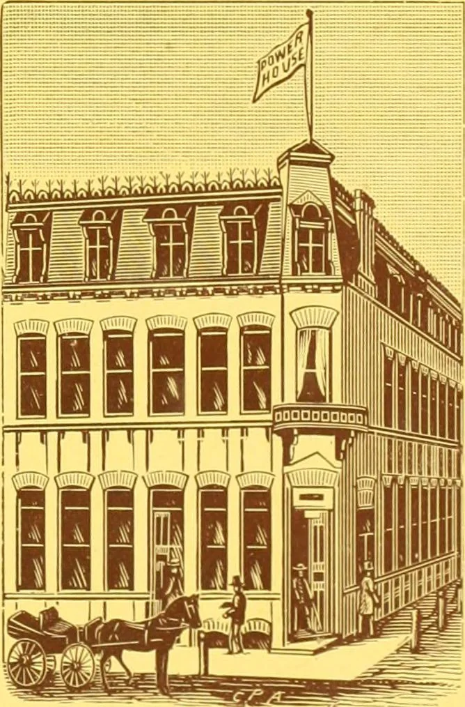 An illustration from International Typographical Union souvenir for 1905 : fifty-first session, I.T.U. held in Toronto, Canada, August 14 to 19 1905, under auspices of Toronto Union, no. 91. --, 1905, leaf 126