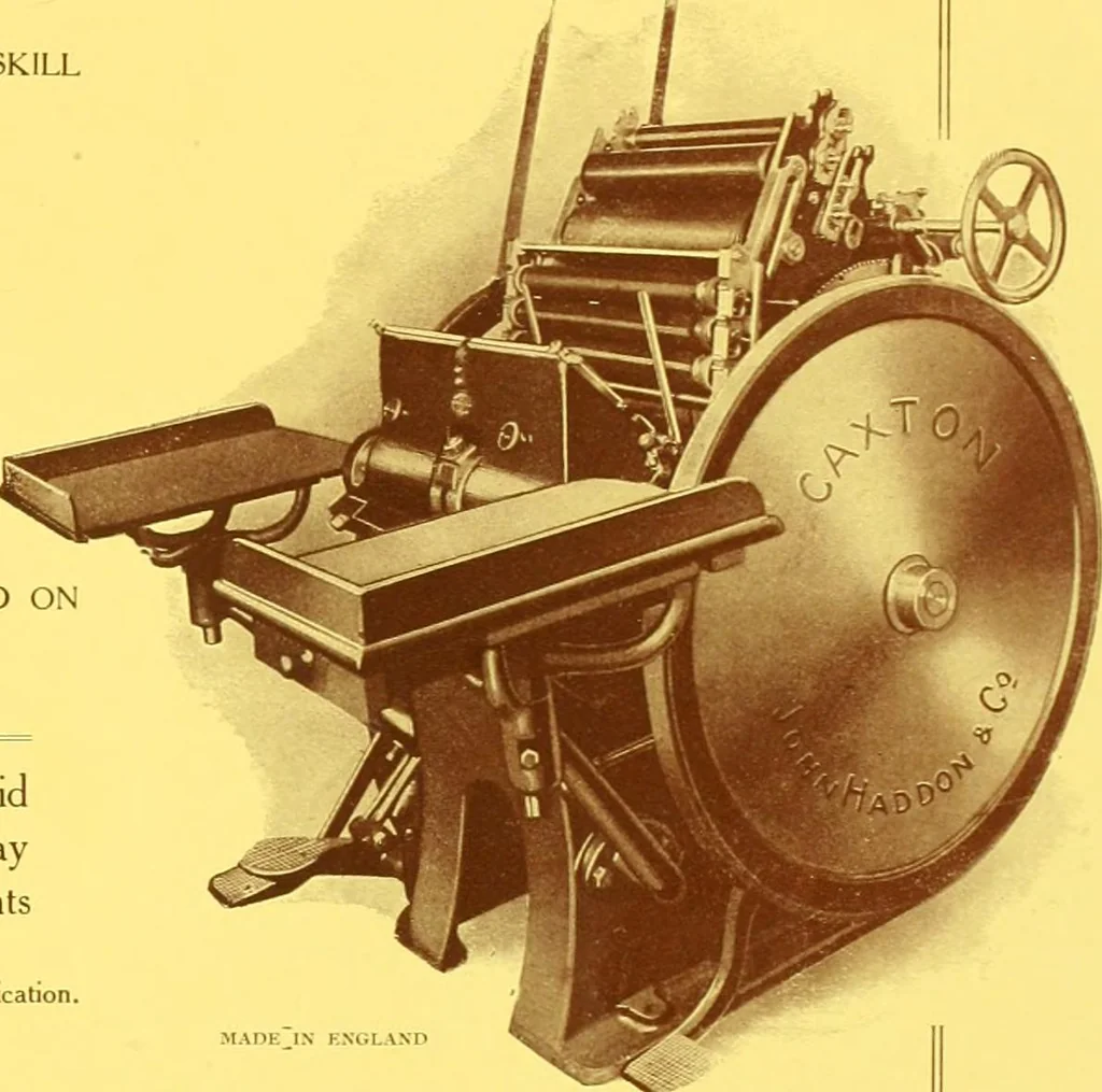 An illustration from International Typographical Union souvenir for 1905 : fifty-first session, I.T.U. held in Toronto, Canada, August 14 to 19 1905, under auspices of Toronto Union, no. 91. --, 1905, leaf 14