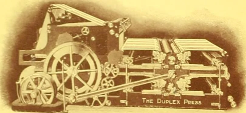 An illustration from International Typographical Union souvenir for 1905 : fifty-first session, I.T.U. held in Toronto, Canada, August 14 to 19 1905, under auspices of Toronto Union, no. 91. --, 1905, leaf 15