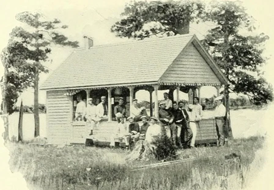 An illustration from International Typographical Union souvenir for 1905 : fifty-first session, I.T.U. held in Toronto, Canada, August 14 to 19 1905, under auspices of Toronto Union, no. 91. --, 1905, leaf 57