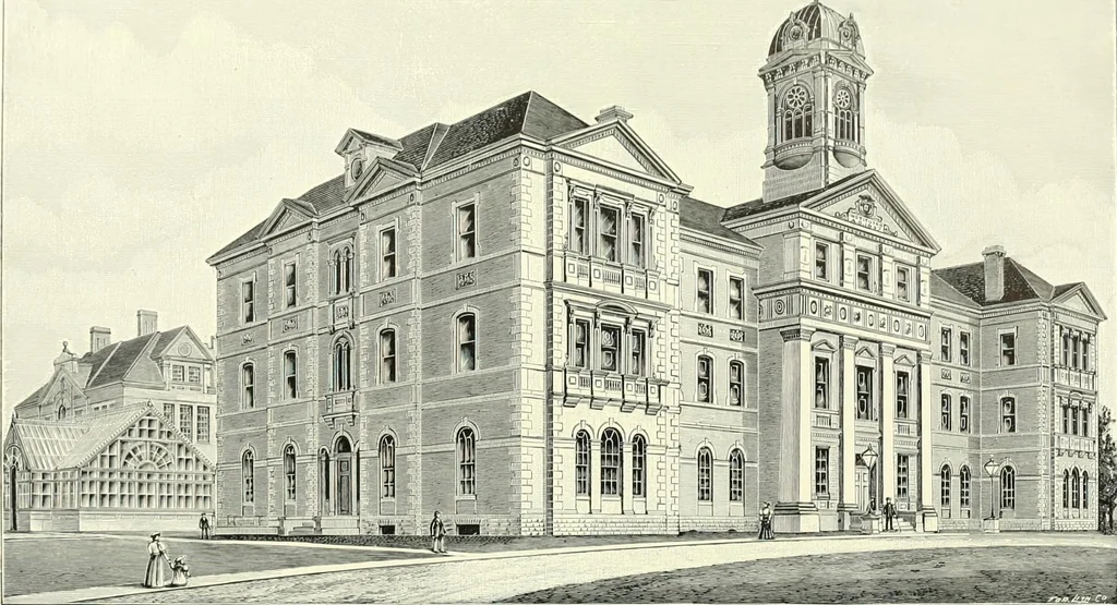 An illustration from International Typographical Union souvenir for 1905 : fifty-first session, I.T.U. held in Toronto, Canada, August 14 to 19 1905, under auspices of Toronto Union, no. 91. --, 1905, leaf 63