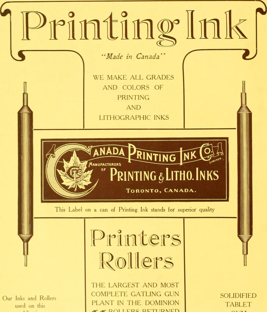 An illustration from International Typographical Union souvenir for 1905 : fifty-first session, I.T.U. held in Toronto, Canada, August 14 to 19 1905, under auspices of Toronto Union, no. 91. --, 1905, leaf 7