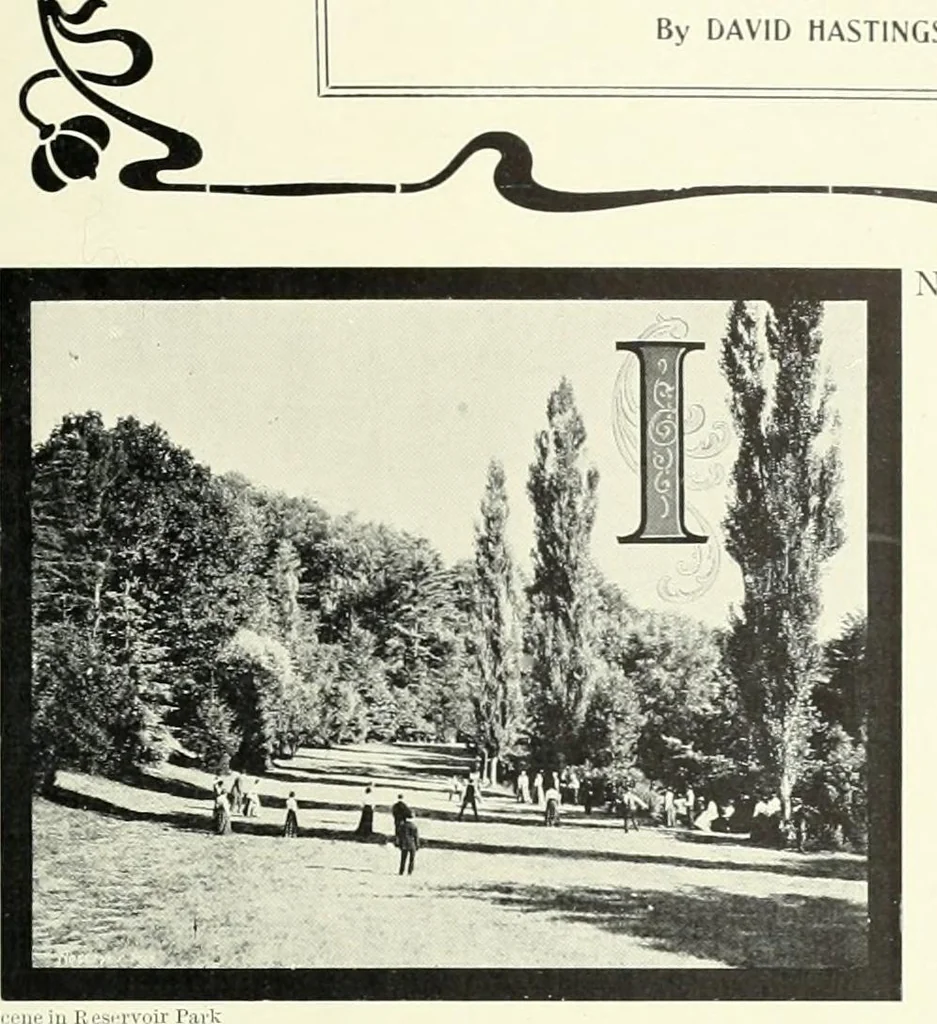 An illustration from International Typographical Union souvenir for 1905 : fifty-first session, I.T.U. held in Toronto, Canada, August 14 to 19 1905, under auspices of Toronto Union, no. 91. --, 1905, leaf 72