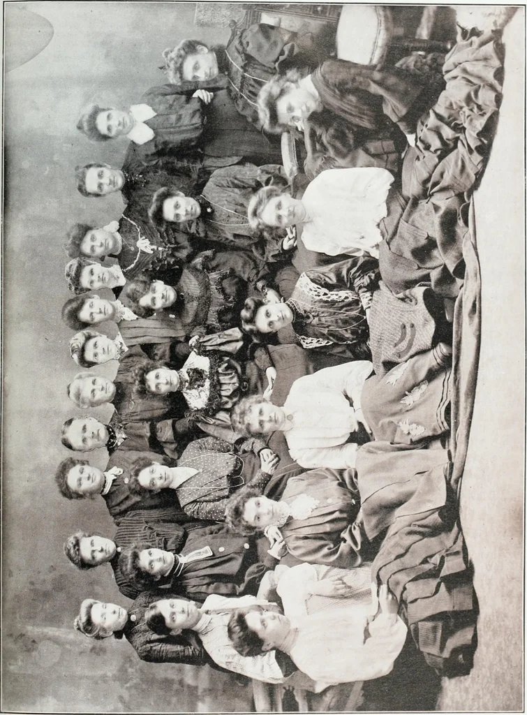 An illustration from International Typographical Union souvenir for 1905 : fifty-first session, I.T.U. held in Toronto, Canada, August 14 to 19 1905, under auspices of Toronto Union, no. 91. --, 1905, leaf 96