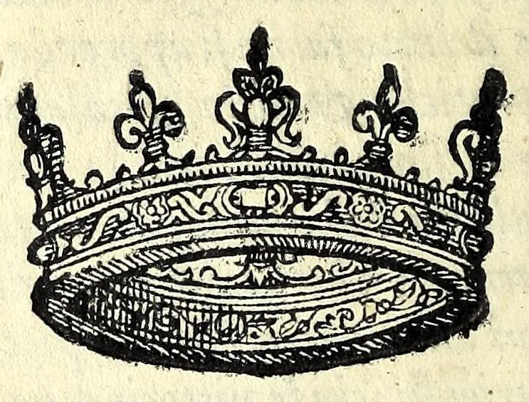 An illustration from Intertenimento illustre del senso, & della ragione : in forma di dialogo con gli suoi intermedij apparenti, 1604, leaf 24