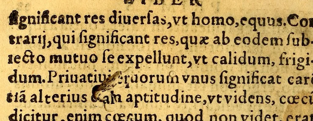 An illustration from Introductio in dialecticam Aristotelis,, 1578, leaf 68