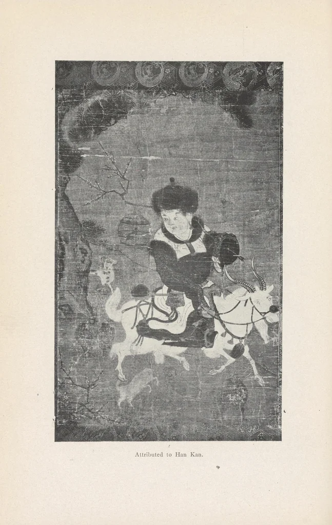An illustration from An introduction to the history of Chinese pictorial art, 1918, leaf 92