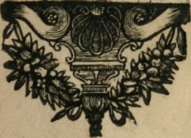 An illustration from Introduction à la pratique : contenant l'explication des principaux termes de pratique & de coûtume; avec les jurisdictions de France, par ordre alphabetique, 1700, leaf 4