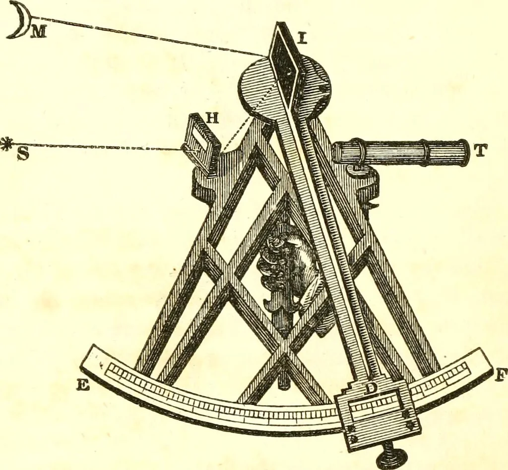 An illustration from An introduction to astronomy : designed as a text book for the students of Yale College, 1846, leaf 83