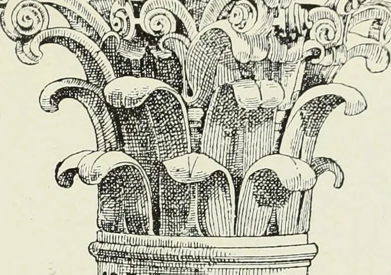 An illustration from An introduction to English church architecture : from the eleventh to the sixteenth century, 1913, leaf 10