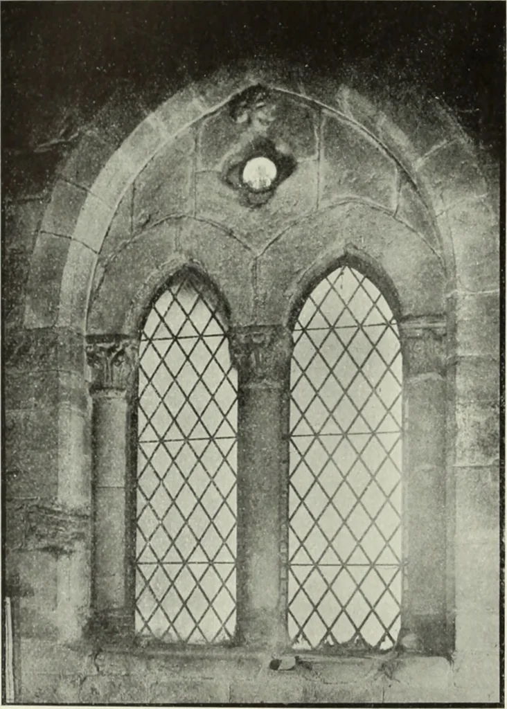 An illustration from An introduction to English church architecture : from the eleventh to the sixteenth century, 1913, leaf 101