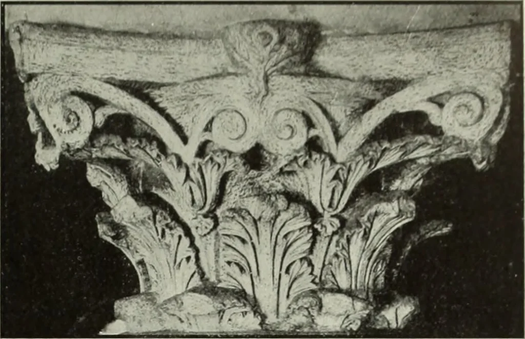 An illustration from An introduction to English church architecture : from the eleventh to the sixteenth century, 1913, leaf 12