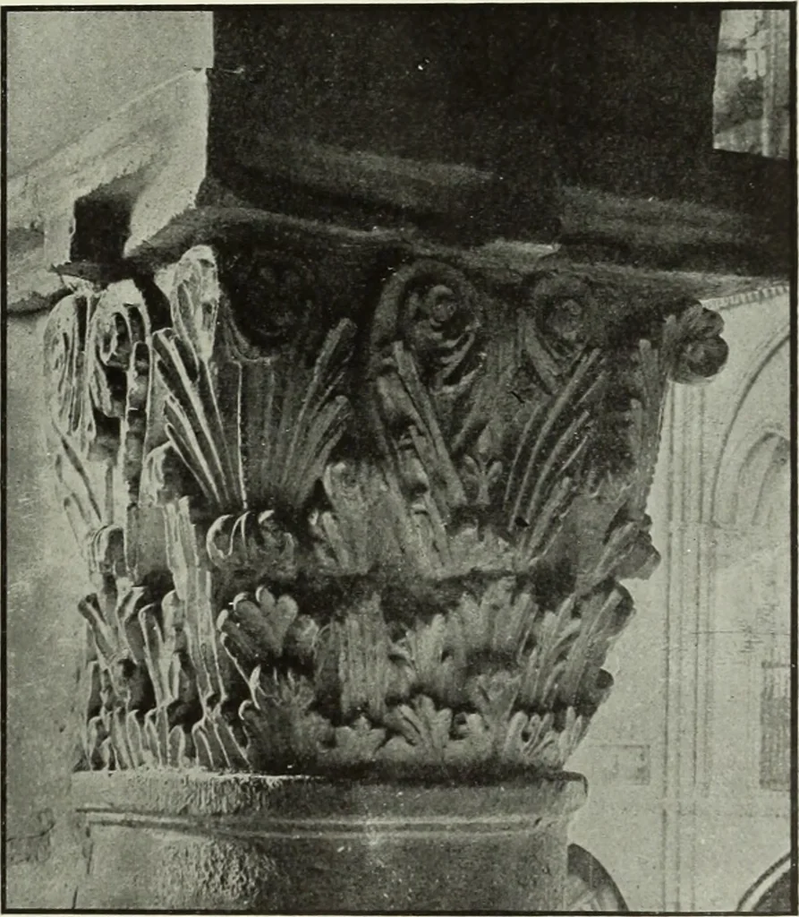 An illustration from An introduction to English church architecture : from the eleventh to the sixteenth century, 1913, leaf 12