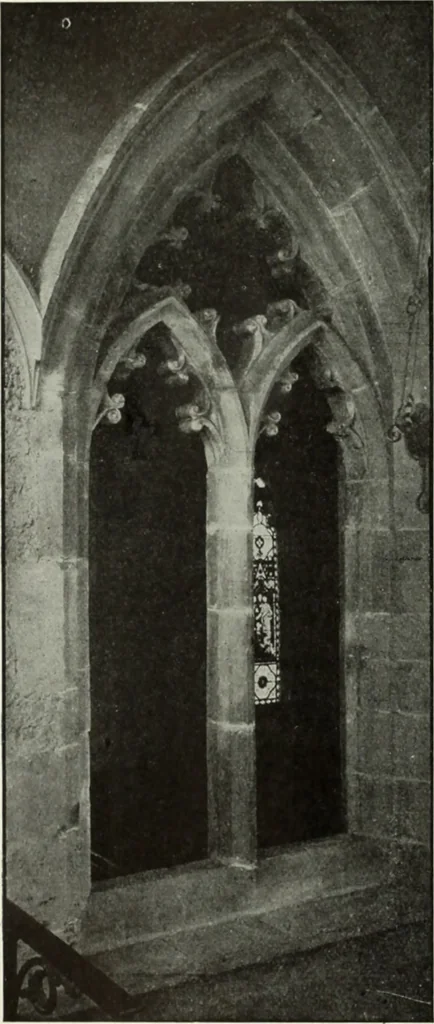 An illustration from An introduction to English church architecture : from the eleventh to the sixteenth century, 1913, leaf 125