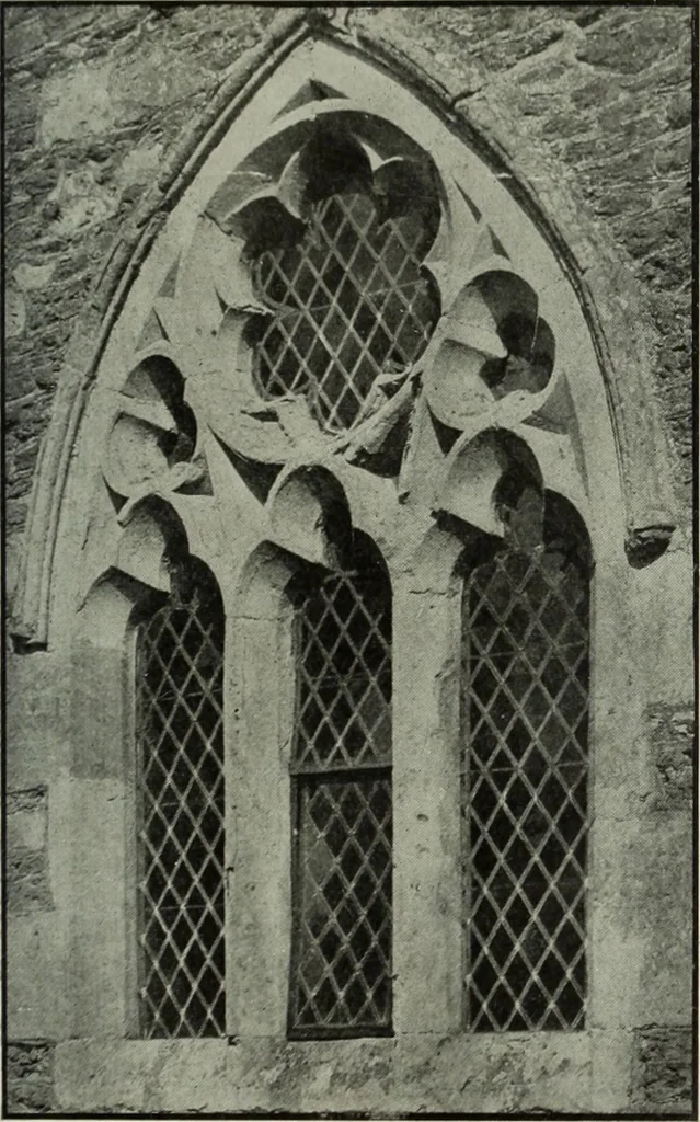An illustration from An introduction to English church architecture : from the eleventh to the sixteenth century, 1913, leaf 126