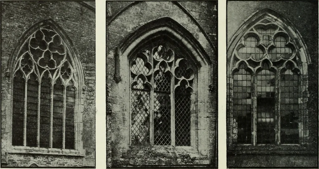 An illustration from An introduction to English church architecture : from the eleventh to the sixteenth century, 1913, leaf 127