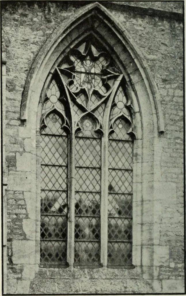 An illustration from An introduction to English church architecture : from the eleventh to the sixteenth century, 1913, leaf 129