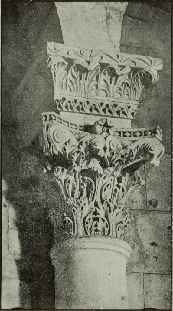 An illustration from An introduction to English church architecture : from the eleventh to the sixteenth century, 1913, leaf 13